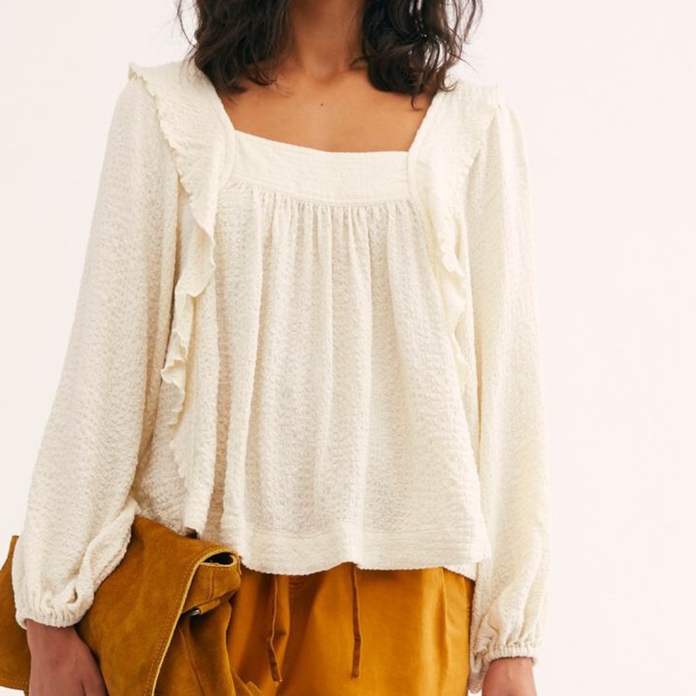 NWT Free People Bonnie Blouse